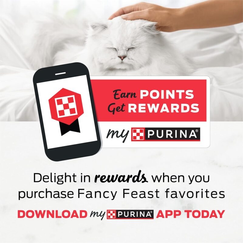 Purina Fancy Feast Tender Beef Feast Classic Grain Free Wet Cat Food Pate - (Pack of 24) 3 oz. Cans - Image 2