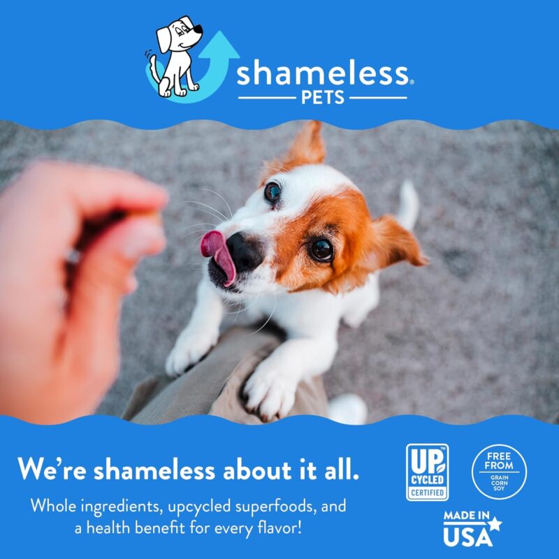 Shameless Pets Soft-Baked Dog Treats, Break an Egg - Natural & Healthy Dog Chews for Strong Bones Support with Calcium - Dog Biscuits Baked & Made in USA, Free from Grain, Corn & Soy - 1-Pack - Image 4