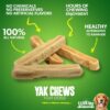 EcoKind Himalayan Yak Cheese Dog Chew | All Natural Premium Dog Treats, Healthy & Safe for Dogs, Long Lasting, Treats for Dogs, Easily Digestible, for All Breeds & Sizes (Large, 4-Pack) - Image 4