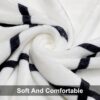 Sublimation Blanket Personalized Sublimation Throw Blanket with 20 Printable Panels Baby Printed Blanket Flannel Fleece Blanket with Tassels for Heat Press Home Sofa Bedroom (60 x 40 Inch) - Image 4