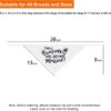 Engagement Gift, My Humans are Getting Married Dog Bandana, Wedding Photo Prop, Pet Scarf, Dog Engagement Announcement, Pet Accessories (Black) - Image 2