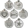 GoTags Dog ID Tags, Fun Playful Designs, Personalized Engraved Stainless-Steel Dog & Cat Pet Tags. - Image 3