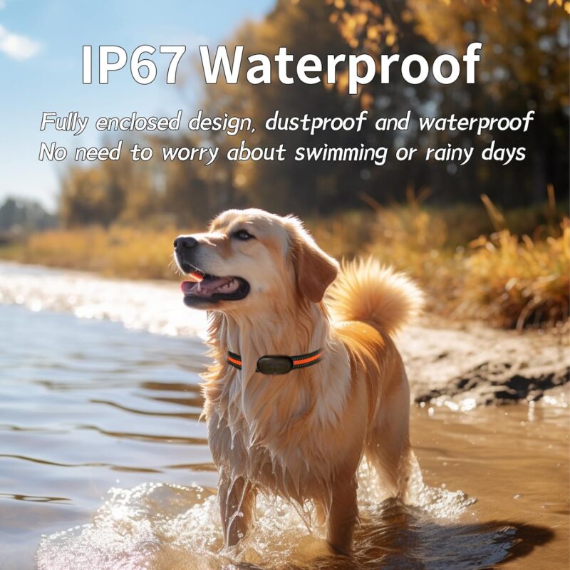 GPS 4G Tracker & Health Monitoring for Dog with LED Light Up,Sounding, Waterproof GPS Location & Smart Pet Activity Tracker, Super Long Standby time, Unlimited Range use for Dogs Collar - Image 3