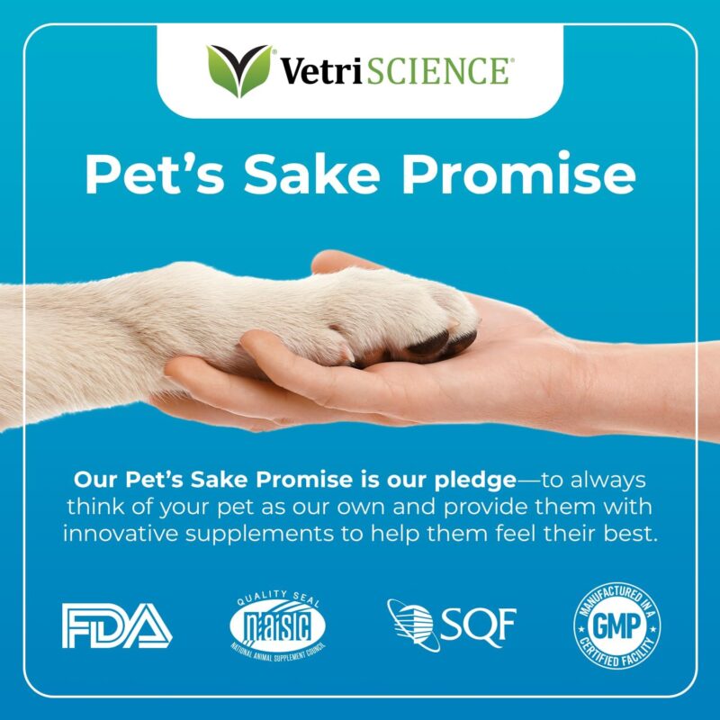 VETRISCIENCE Composure Calming Treats for Small Dogs and Puppies Anxiety, Separation Stress, Thunder and Barking - Yummy Chews Pets Love, 30 Chews - Image 5