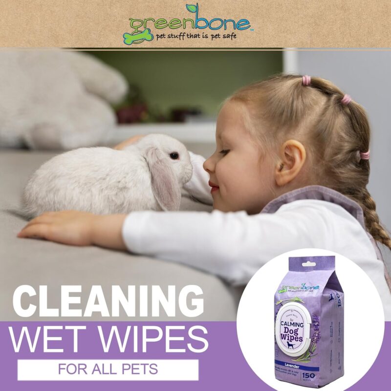 Calming Dog Wipes - Lavender Scented - 150 Wipes - Image 6