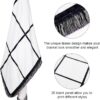 Sublimation Blanket Personalized Sublimation Throw Blanket with 20 Printable Panels Baby Printed Blanket Flannel Fleece Blanket with Tassels for Heat Press Home Sofa Bedroom (60 x 40 Inch) - Image 3