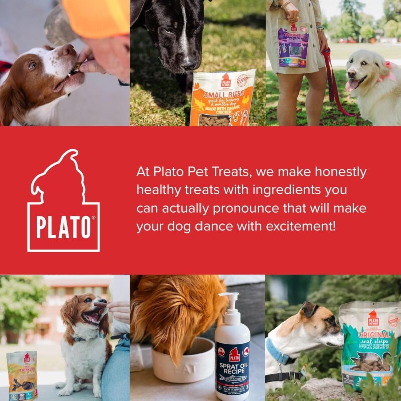 PLATO Original Real Strips Organic Chicken 18oz, Natural - Image 8
