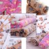 Pet Blanket for Cat & Dog Sleep Mat Bed Cover Soft Warm Blanket for Hamster Puppy and Other Animals (Medium, White+ Brown) - Image 4