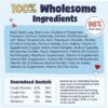 Pawstruck All Natural Air Dried Dog Food w/Real Beef - Grain Free, Made in USA, Non-GMO & Vet Recommended - High Protein Limited Ingredient Wholesome Full-Feed - for All Breeds & Ages - 2lb Bag - Image 7