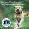 Smart Pet Tracker with Collar Holder, Personalized Dog Location Finder, MFi Certified, No Monthly Fees, Compatible with Apple Find My (iOS Only), Not a GPS Tracker-Black - Image 3