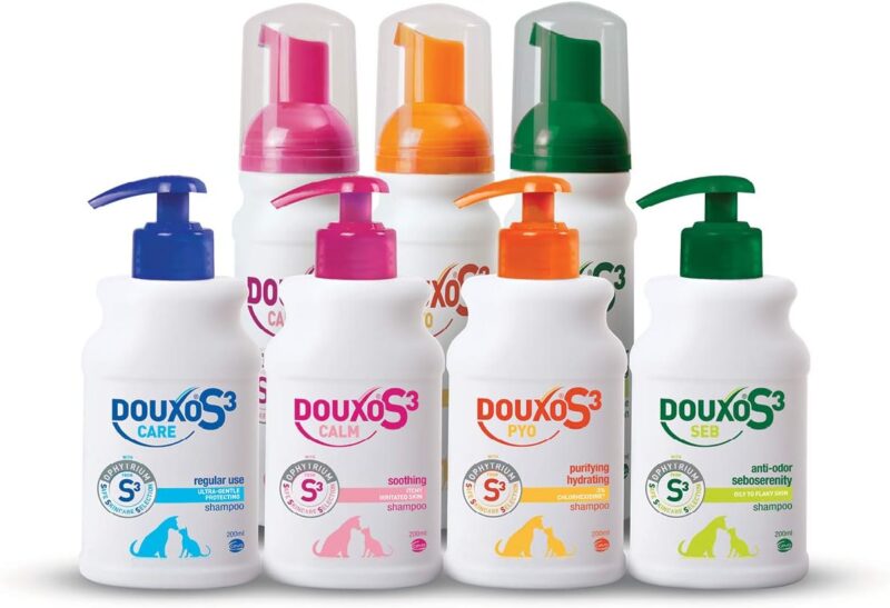 DOUXO S3 Care - Shampoo - Dog & Cat Hygiene - Regular Use - Ultra-Gentle - Protecting and Hydrating - Hypoallergenic Fragrance - Veterinary Recommended - 200ml - Image 2