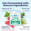 Vetnique Dentabliss - Dog Teeth Cleaning Finger Mitt Dental Wipe - Dog Plaque and Tartar Prevention with Brushing Beads - Convenient Peppermint Dog Teeth Wipes, Dog Breath Freshener - Image 3
