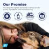 Vetnique Dentabliss - Dog Teeth Cleaning Finger Mitt Dental Wipe - Dog Plaque and Tartar Prevention with Brushing Beads - Convenient Peppermint Dog Teeth Wipes, Dog Breath Freshener - Image 6