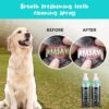 Pets Are Kids Too Premium Pet Dental Spray - 8oz Mint Dog Breath Freshener Cat Dental Care Dog Dental Mouthwash Dog Spray Dog Teeth Cleaning Fights Tartar Plaque Gum Disease Dog Breath Water Additive - Image 4