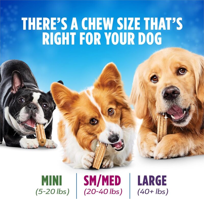 Purina Dentalife Daily Oral Care Chicken Flavor Small/Medium Breed Dog Dental Chews – Multipack 35.7 oz (2) - (94ct) - 47 ct. Pouch - Image 10